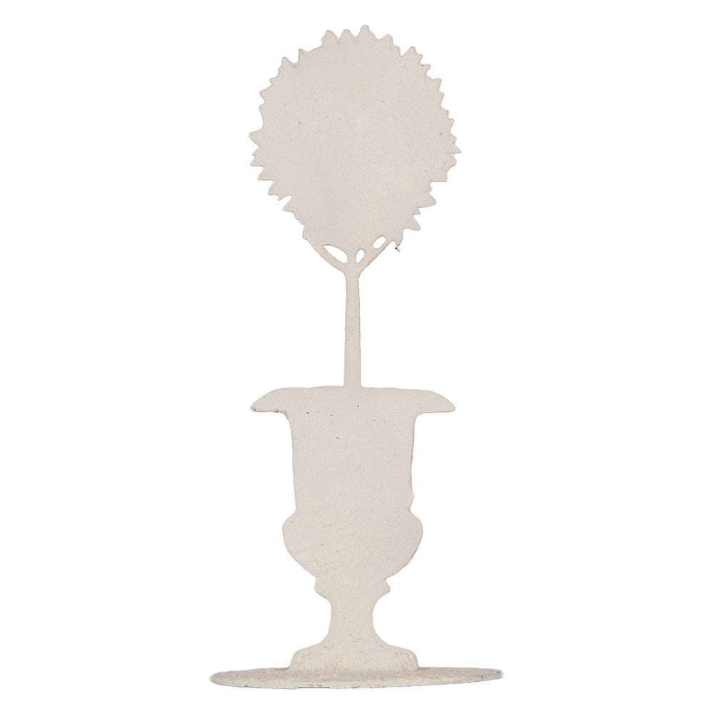 Decoratie bloempot 7x10x22 cm