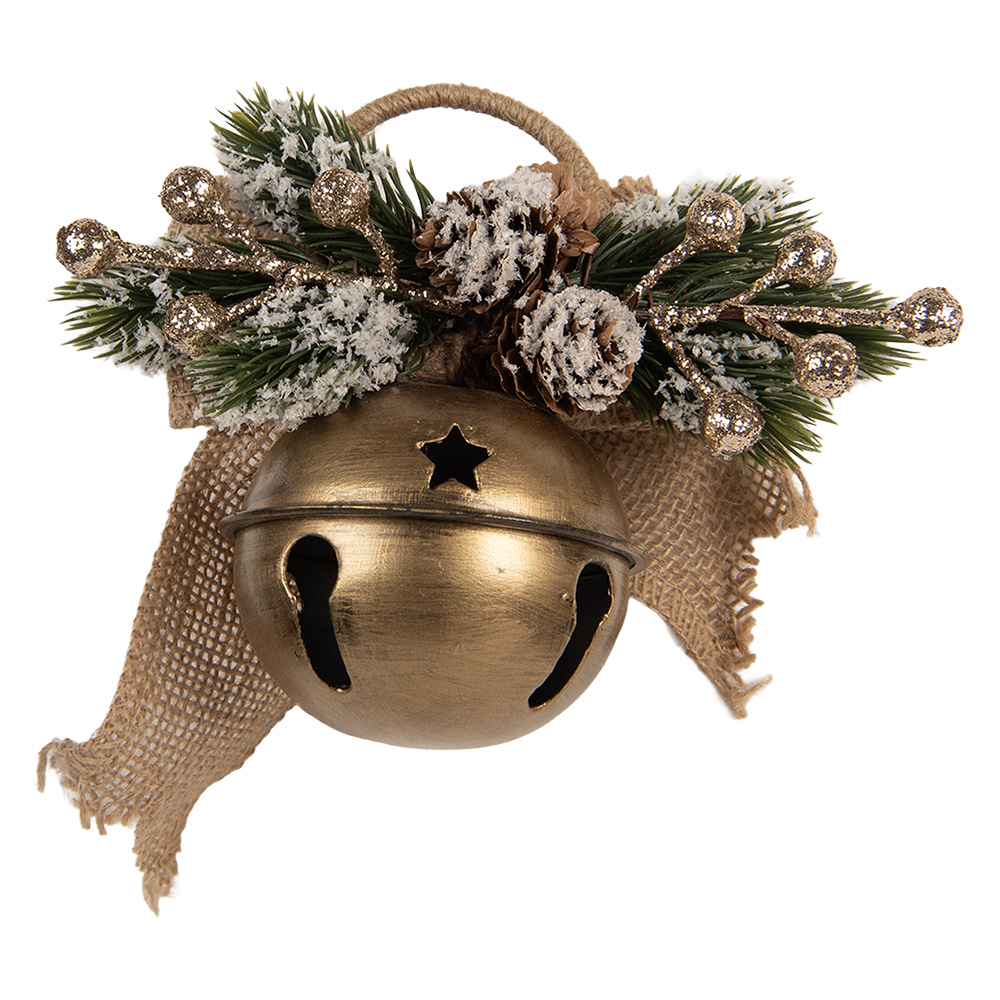 Decoratie bel 16x7x13 cm
