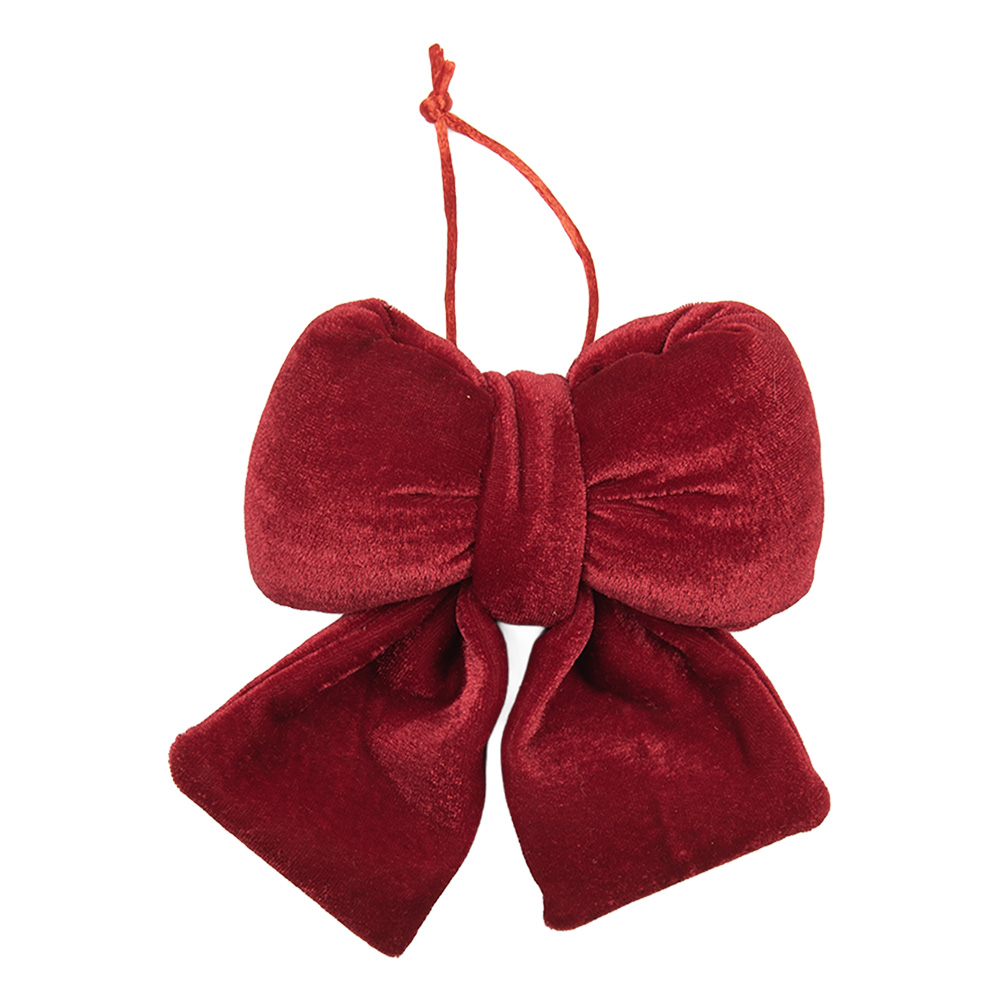 Decoratie strik 12x5x15 cm