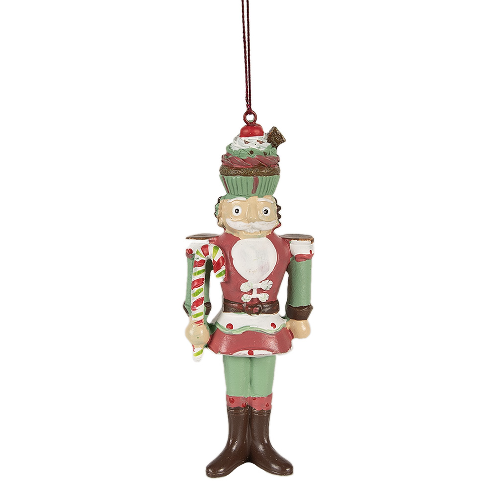 Decoratie hanger notenkraker 5x3x12 cm