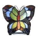 Wall Lamp Tiffany Butterfly Blue 15x8x13 cm (LED)