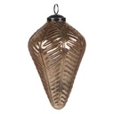 Weihnachtskugel XL Goldfarbig Ø 15x20 cm