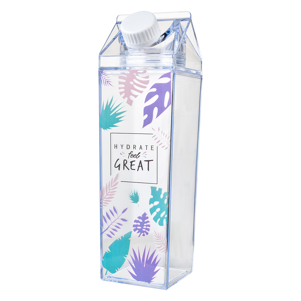 Drinkfles 6x6x20 cm / 500 ml