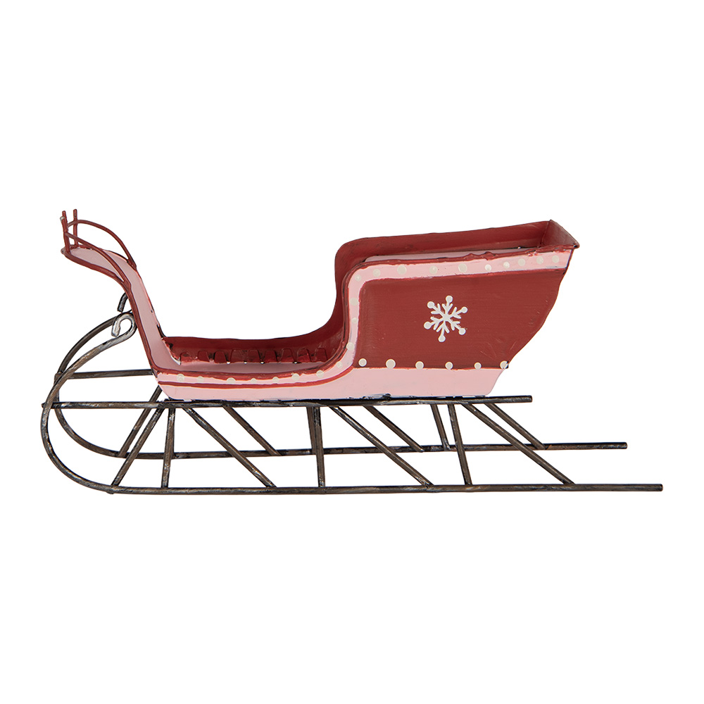 Decoratie slee 20x9x6 cm