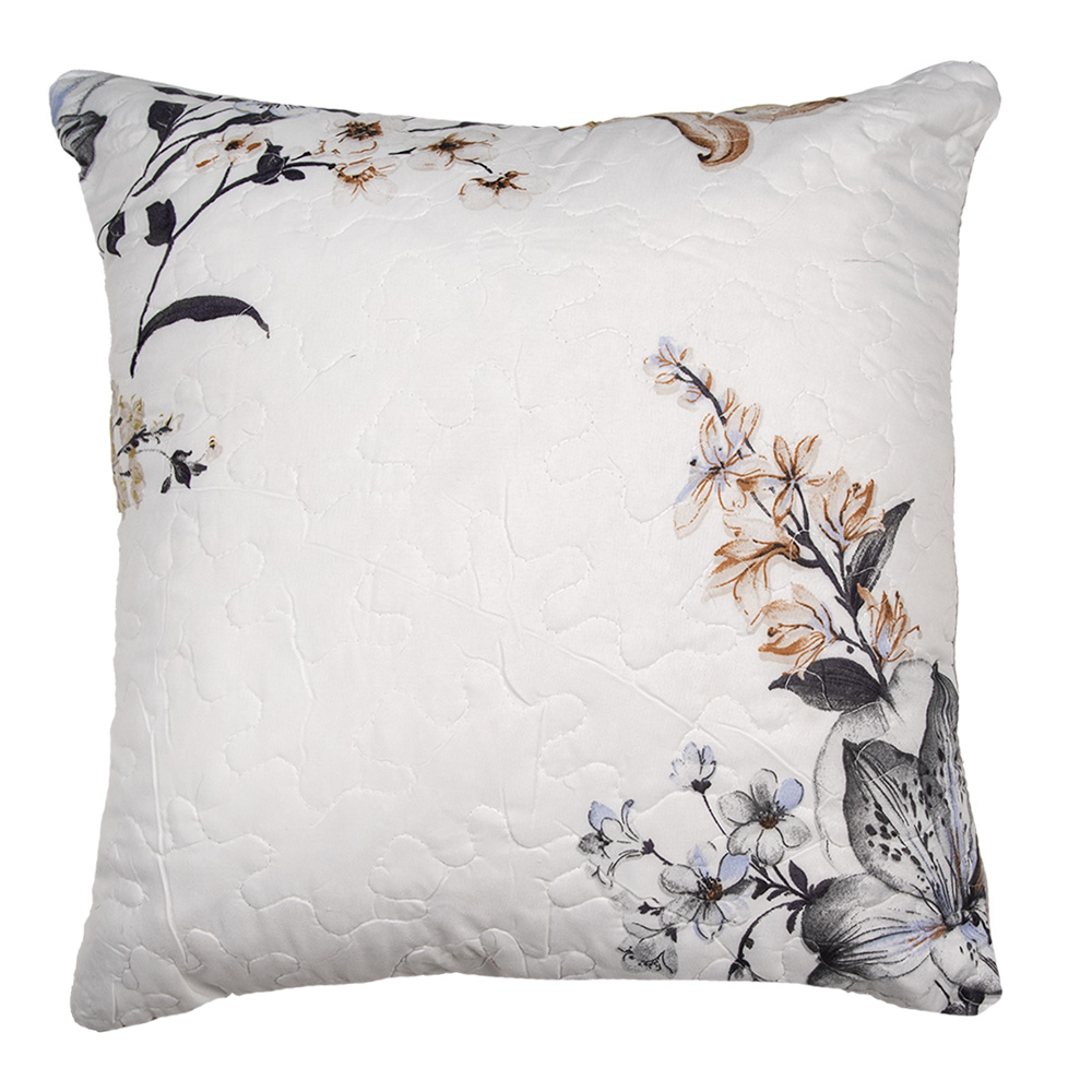 Federe Cuscini Bianco Grigio 40x40 cm