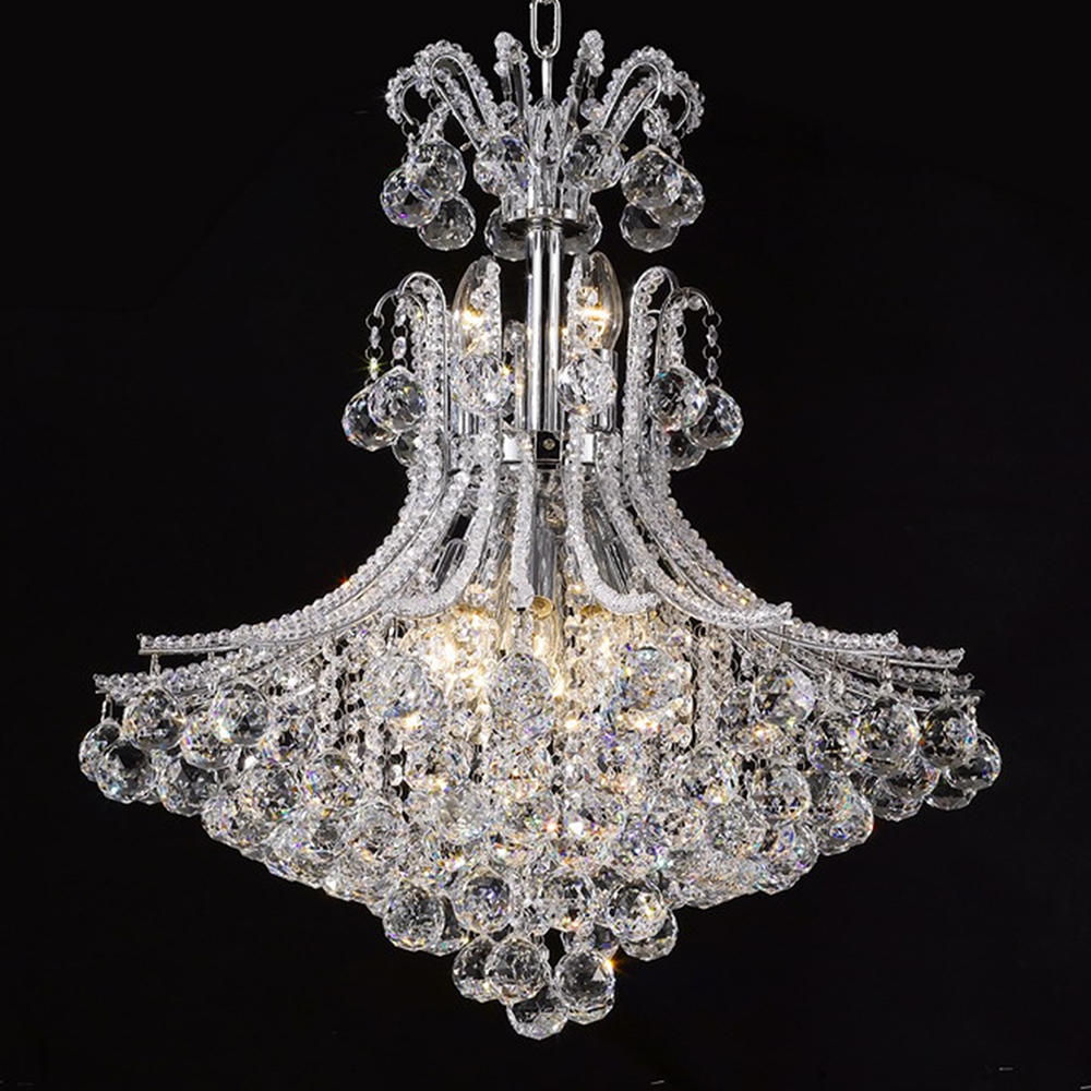 Lampadario Trasparente Ø 62x63 cm E14/max 13x40W