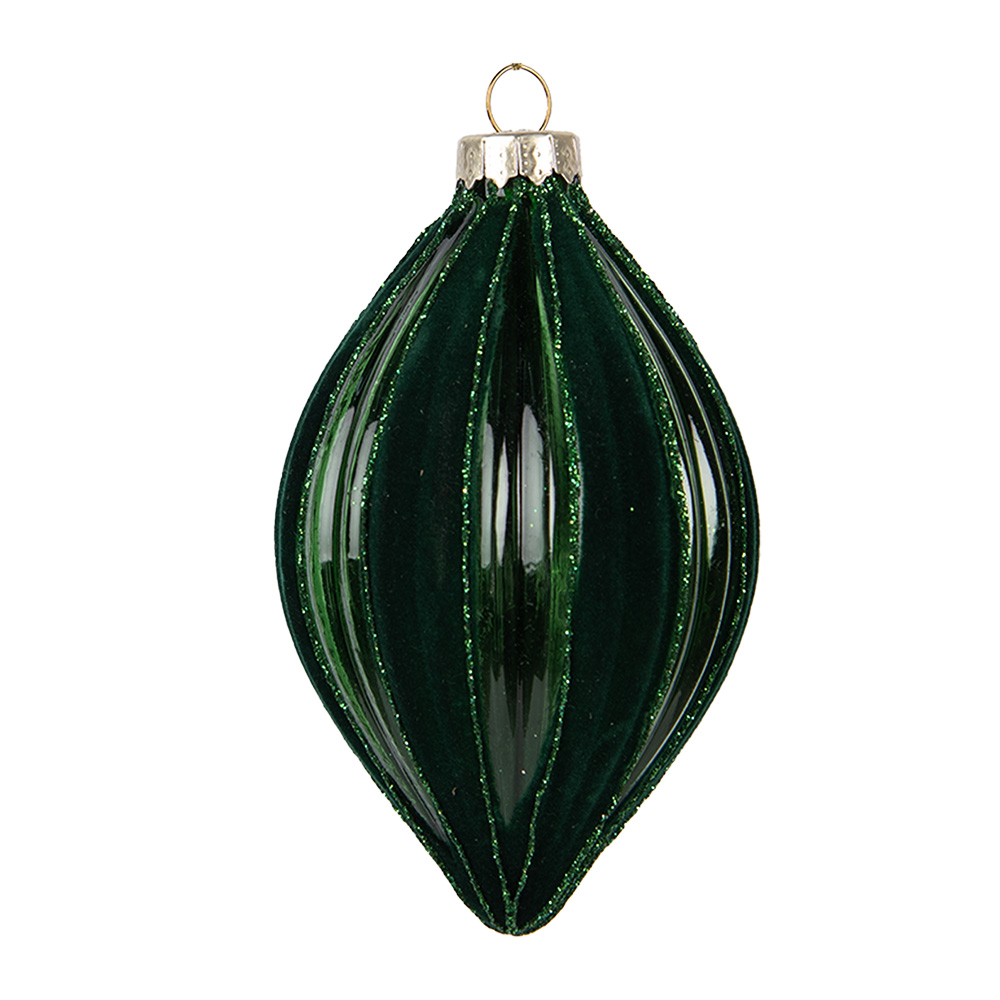 Kerstbal Ø 7x12 cm