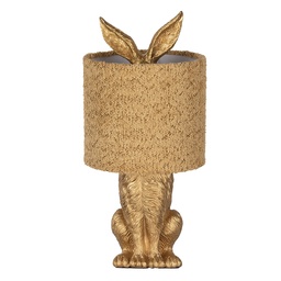 [6LMC0111GOY] Lampada da Tavolo Color oro Giallo Ø 20x43 cm E27/max 1x60W