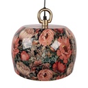 Hängelampe Grün Rosa Ø 26x25 cm E27/max 1x25W