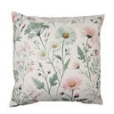 Cushion Cover Beige Pink 45x45 cm