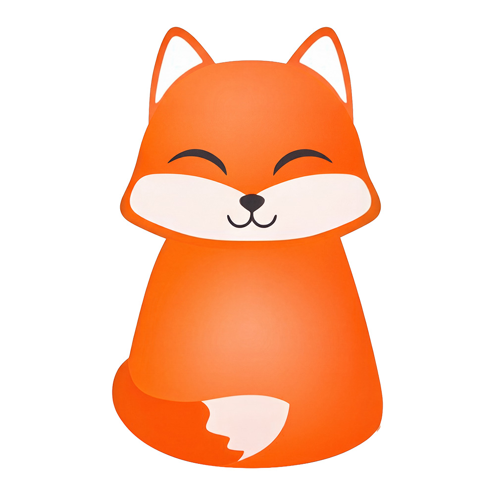Nachtlicht Fuchs LED Braun Weiß