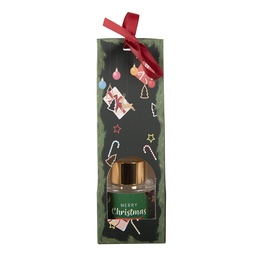 [66851] Geurolie met sticks 6x6x17 cm