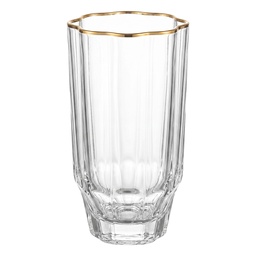 [6GL5537] Bicchiere Acqua Trasparente Ø 7x13 cm / 300 ml