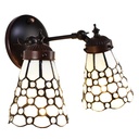 Wandlamp Tiffany 30x23x23 cm E14/max 2x40W