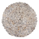Applique Grigio Bianco Ø 62x12 cm E27/max 4x60W