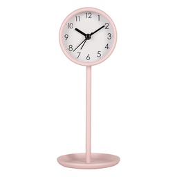 [6GBAC0001P] Wecker Analog Rosa Ø 9x21 cm / 1xAA