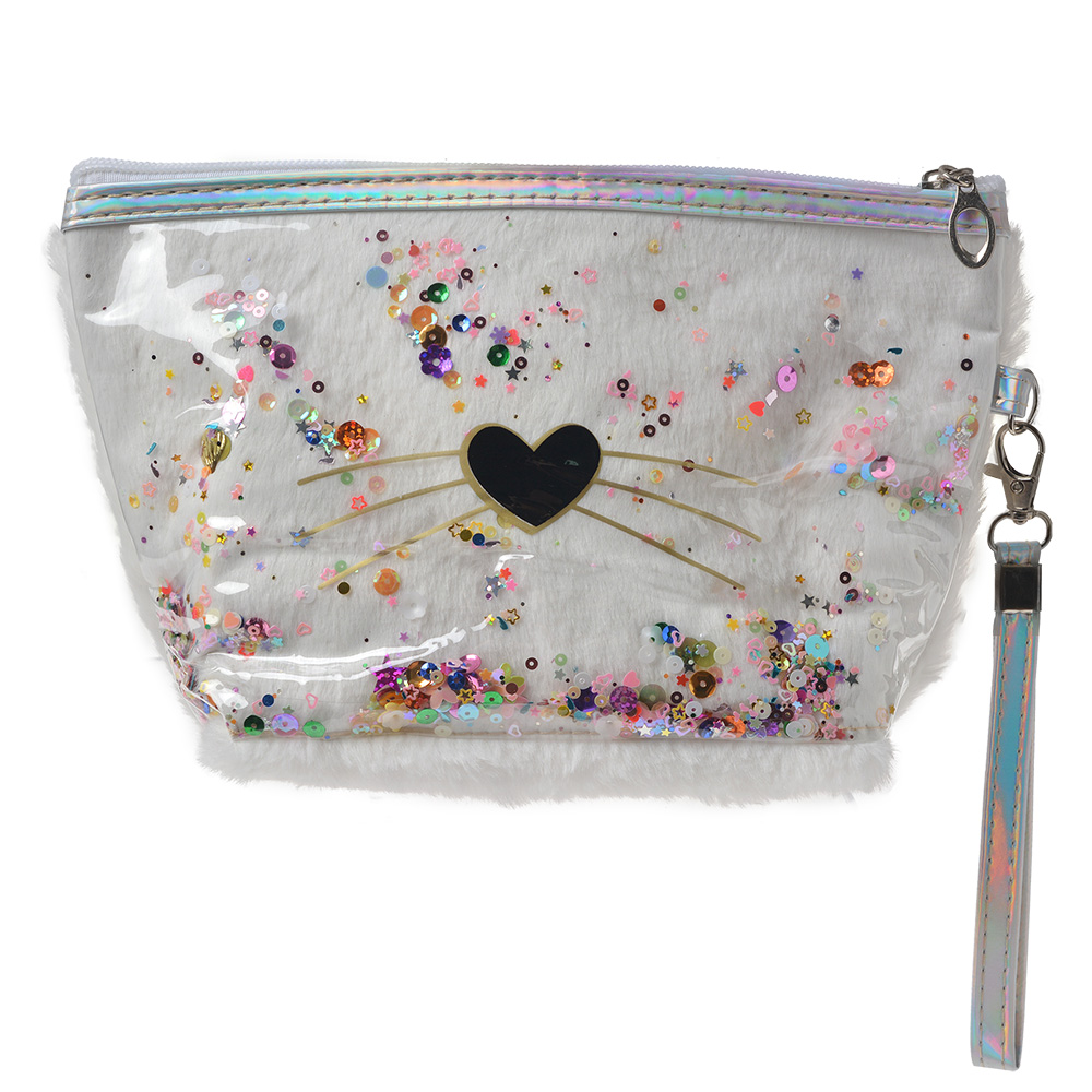 Toilettas 23x13 cm wit