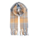 Schal Damen Blau 50x210 cm