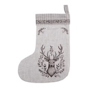 Decorazione calze di Natale Beige Marrone 30x1x40 cm