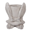 Vaso Porta Pianta Beige 20x20x25 cm