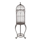 Gabbia per Uccelli Decorativa Marrone Ø 52x187 cm