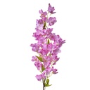 Rami Artificiali Decorativi con fiori Viola Verde 15x8x100 cm