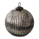 Christmas Bauble Black Ø 15x15 cm
