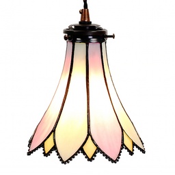 [5LL-6196] Hanglamp Tiffany Ø 15x115 cm E14/max 1x40W
