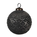 Boule de Noël Noir Ø 10x10 cm