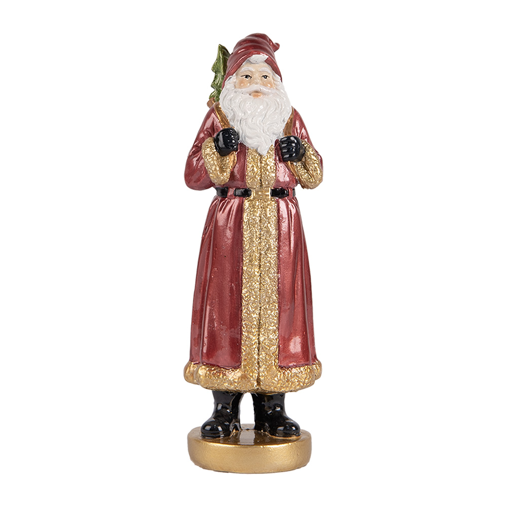 Decoratie kerstman 6x5x15 cm