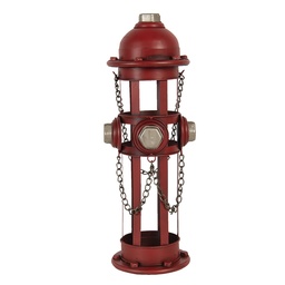 [6Y4583] Portabottiglie Vino Rosso 14x15x41 cm