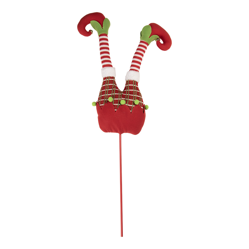 Decoratie Kerst Elfenbenen 20x8x82 cm