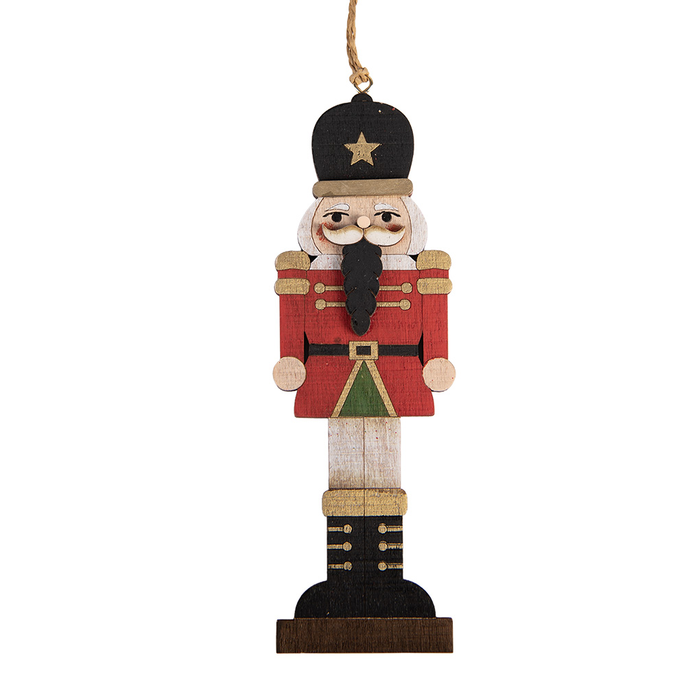 Decoratie hanger notenkraker 6x1x18 cm