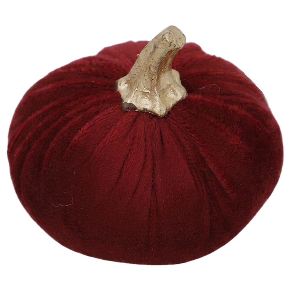Deko Kürbis Rot Ø 9x8 cm