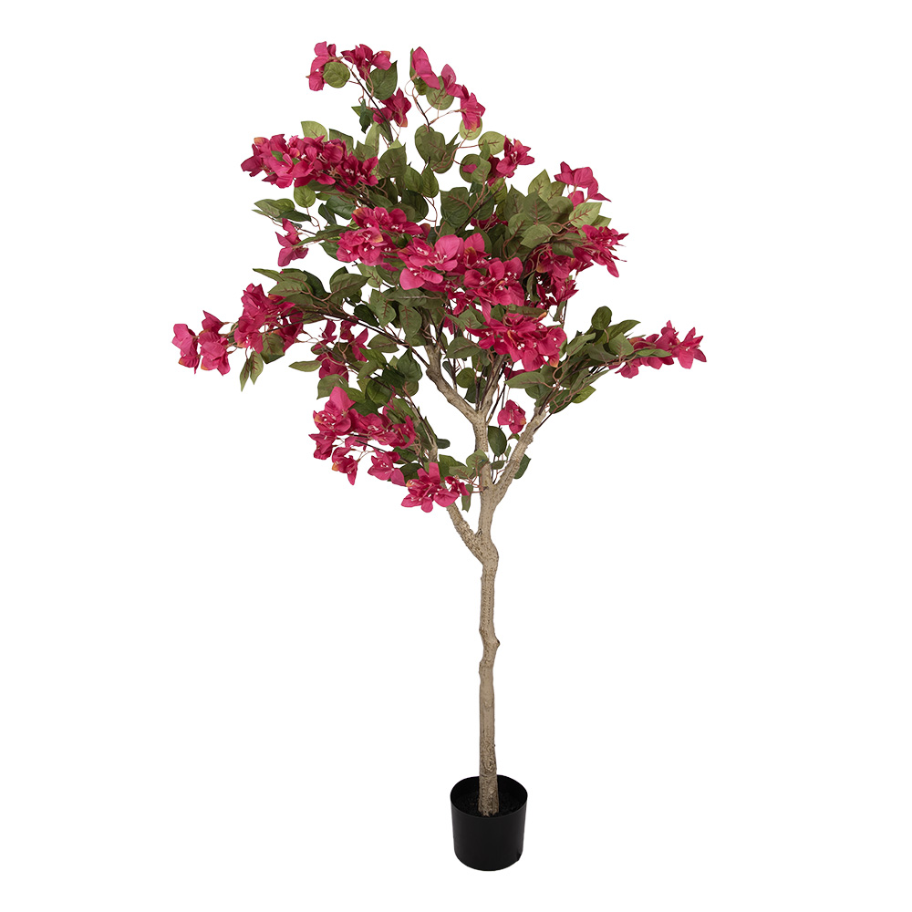Decoratie Bougainvillea boom 55x55x130 cm