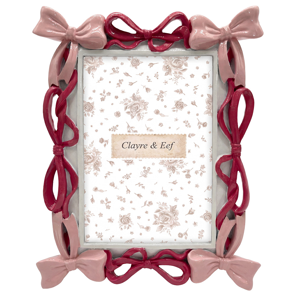 Picture Frame Pink Red 17x2x22 cm / 10x15 cm