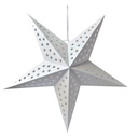 Christmas Decoration Star White 90x20x90 cm