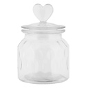 Vorratsdose mit Deckel Transparent Ø 11x16 cm
