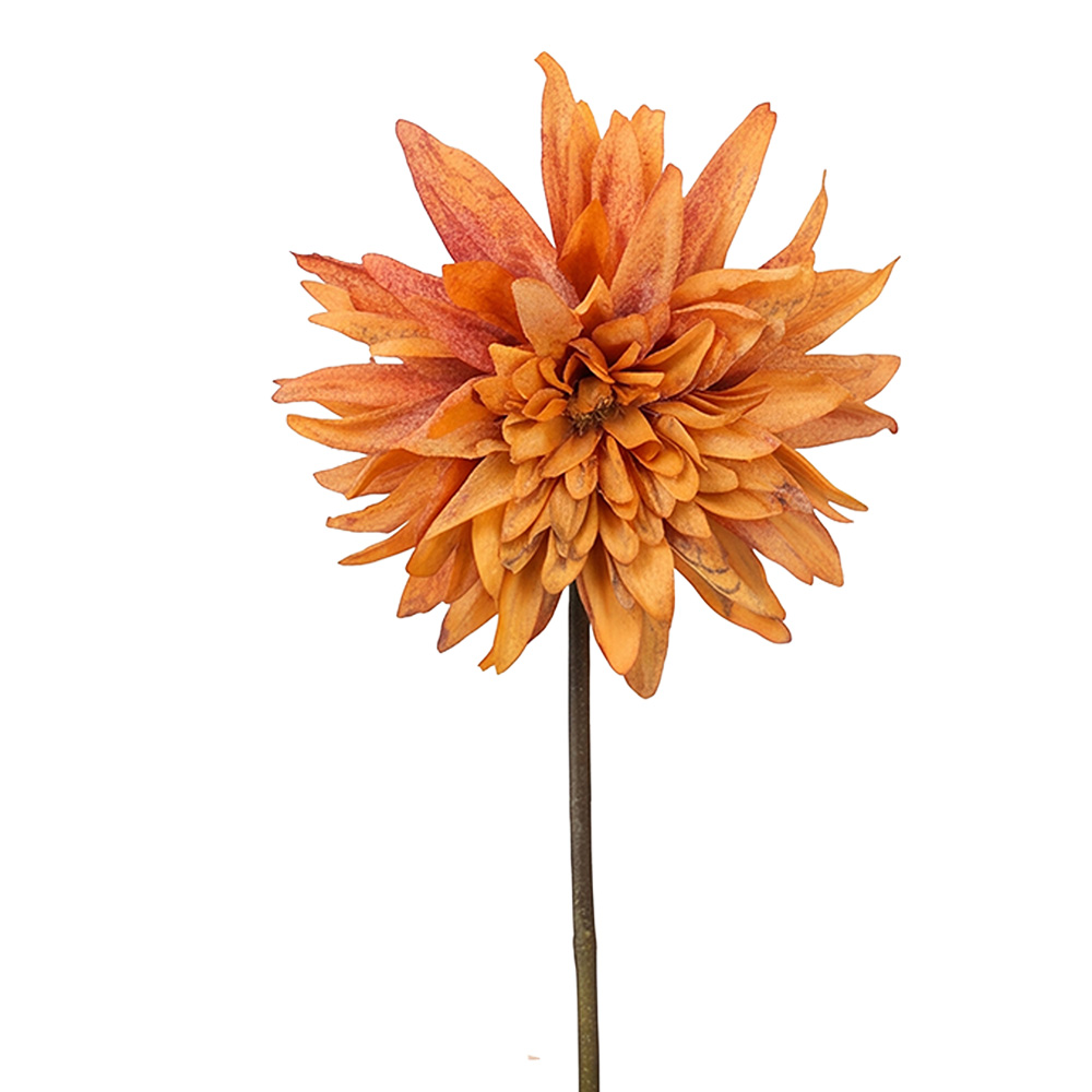 Decorative branch with flowers Orange 50 cm