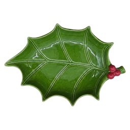 [6CE2499] Decoratie schaaltje blad 21x13x5 cm