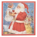 Paper napkins Blue Red 33x33 cm (20)