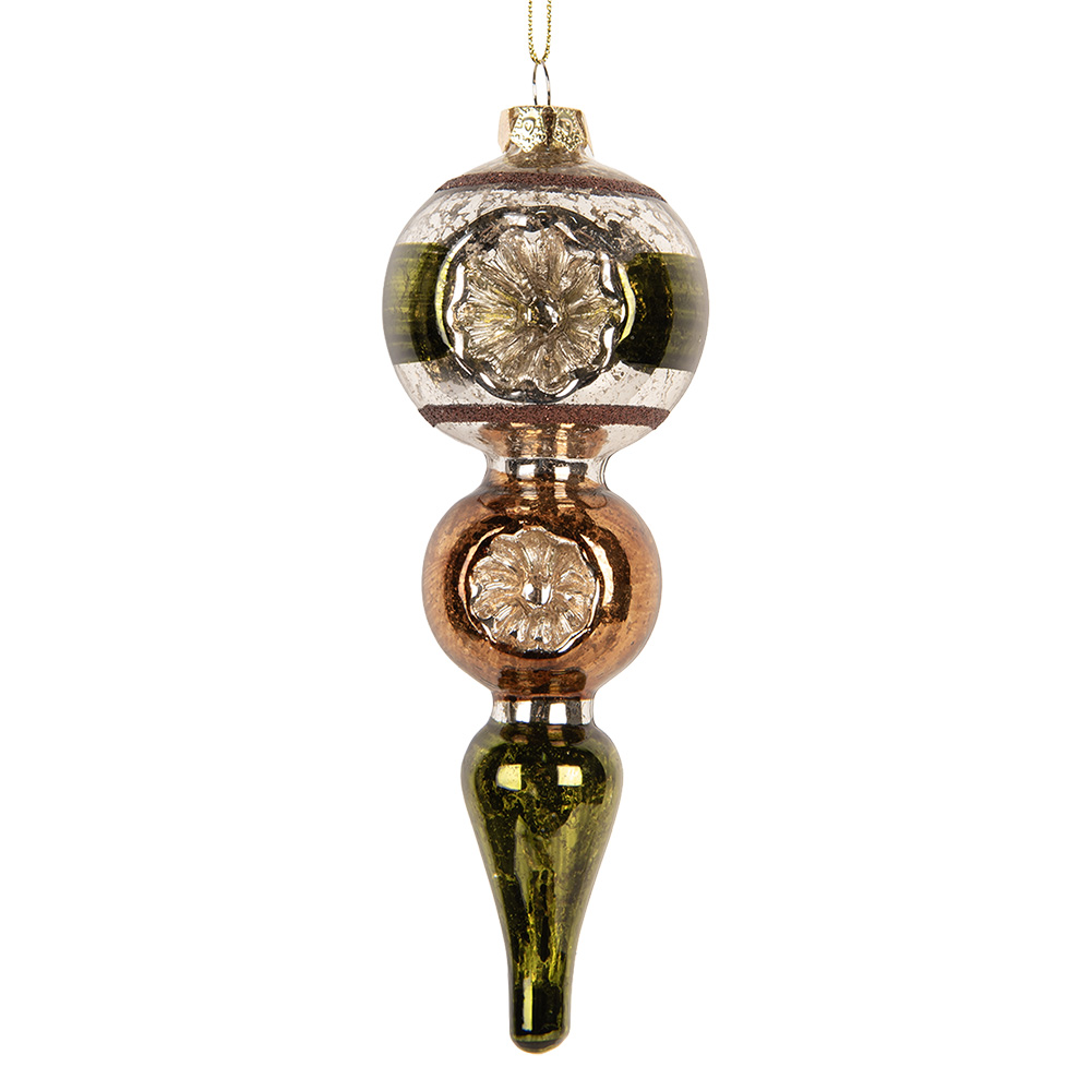 Kerstbal Ø 6x17 cm