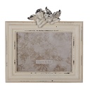 Cornice Foto Bianco 24x5x24 cm / 18x13 cm