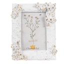 Picture Frame White 16x3x21 cm / 10x15 cm