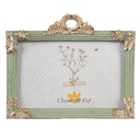 Cadre photo Vert Couleur or 17x2x14 cm / 10x15 cm