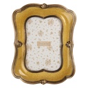 Bilderrahmen Goldfarbig Braun 17x3x21 cm / 10x15 cm