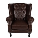 Poltrona con bracciolo Marrone 82x74x102 cm