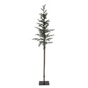 Deko Baum Grün Braun 35x35x150 cm
