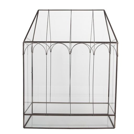 Decoratie kweekkasje 35x15x46 cm