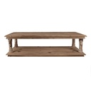 Support mural Marron 105x35x29 cm